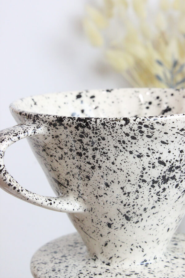 El Yapımı Seramik V60 Dripper - Görsel 3