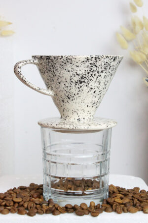 El Yapımı Seramik V60 Dripper