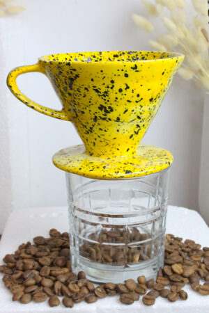El Yapımı Seramik V60 Dripper