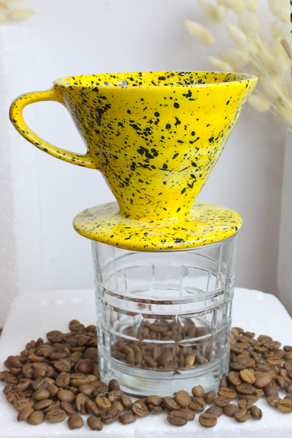 El Yapımı Seramik V60 Dripper