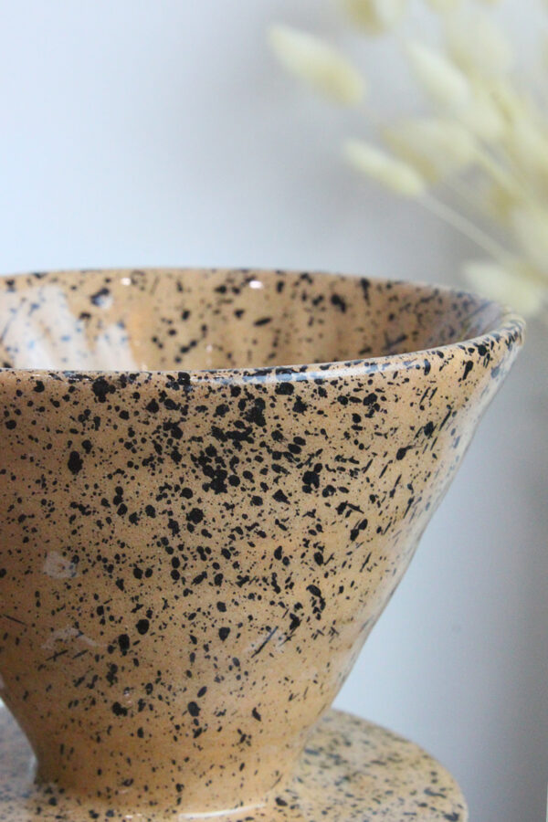 El Yapımı Seramik V60 Dripper - Görsel 3