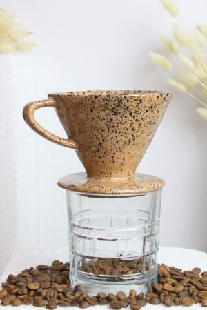 El Yapımı Seramik V60 Dripper