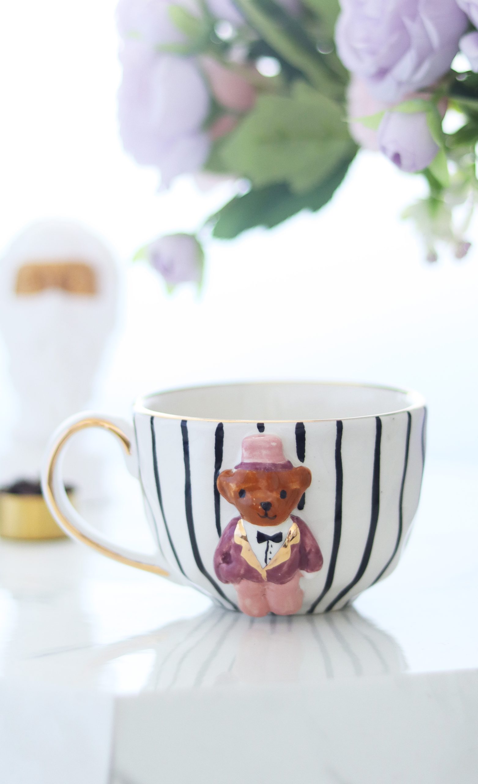 Teddy Boy El yapımı Seramik Kupa 300ml